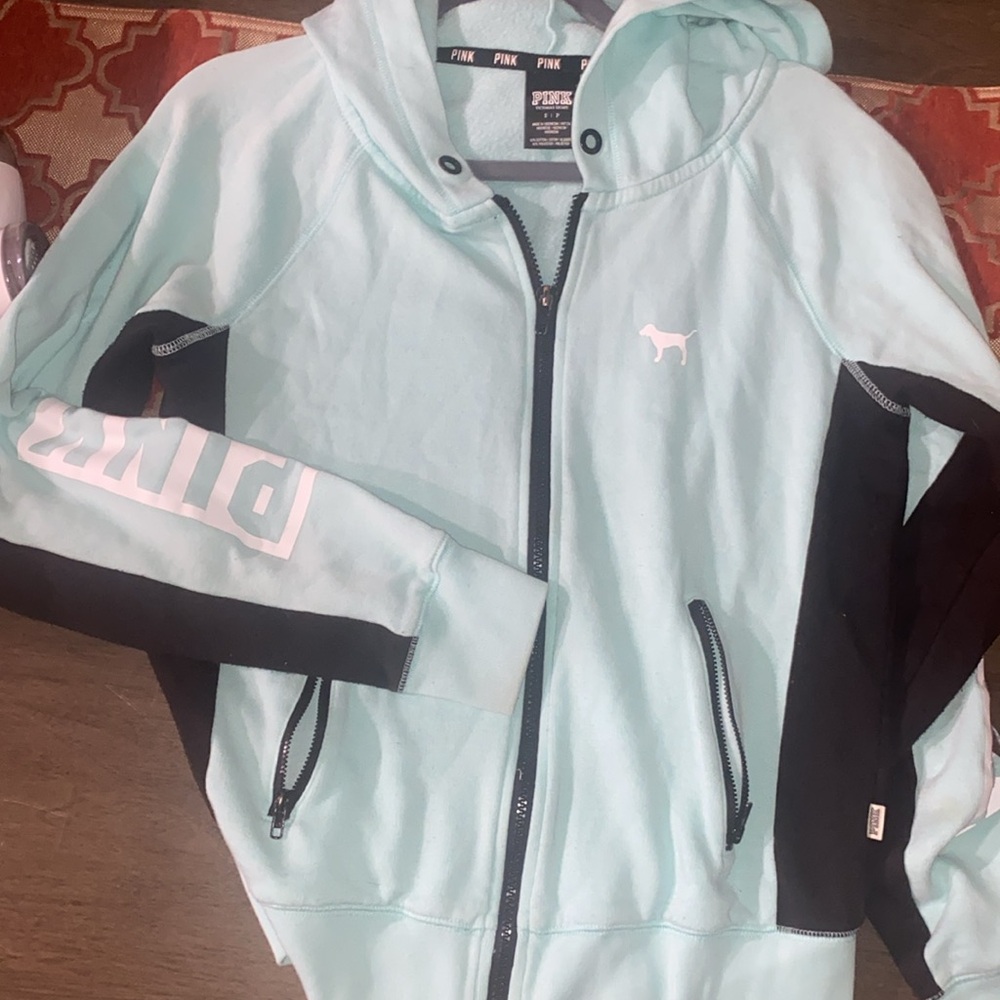 PINK Victoria’s Secret Zip Hoodie Size Small